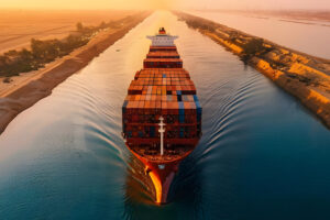 El Canal de Suez muestra señales de recuperación tras meses de desvíos por la crisis del Mar Rojo